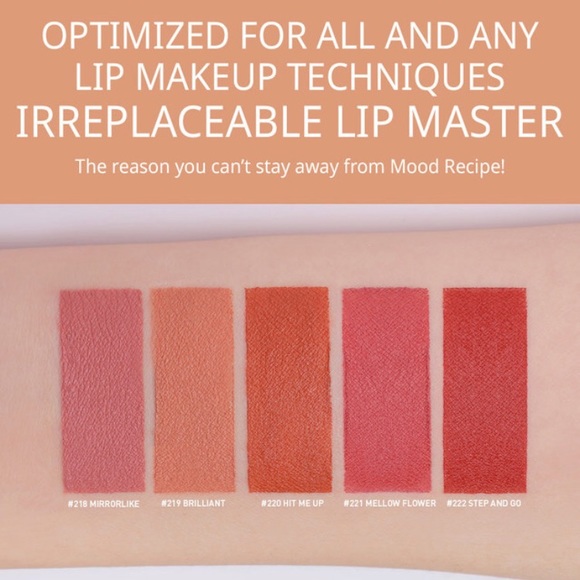 New 3CE Mood Recipe Matte Lipstick #220 Hit Me Up - Picture 3 of 7